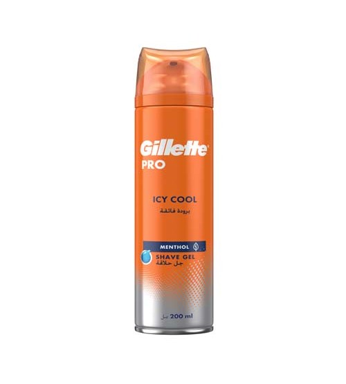 Gillette Pro Icy Cool Menthol Shave Gel 200ml